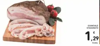 Spazio Conad Guanciale stagionato offerta