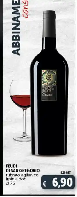 Deco Supermercati Vino feudi di san gregorio offerta