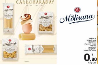 Spazio Conad Pasta di semola la molisana offerta