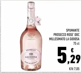 Conad Superstore Spumante prosecco rose doc millesimato la gioiosa offerta