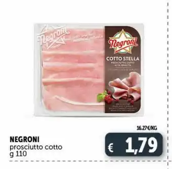 Deco Supermercati Prosciutto cotto negroni offerta