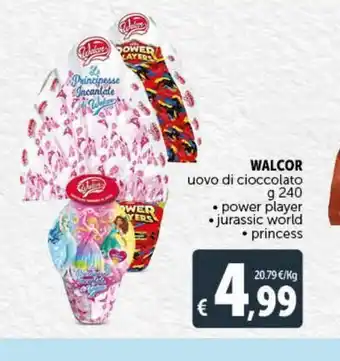 Deco Supermercati Uova di cioccolato walcor offerta