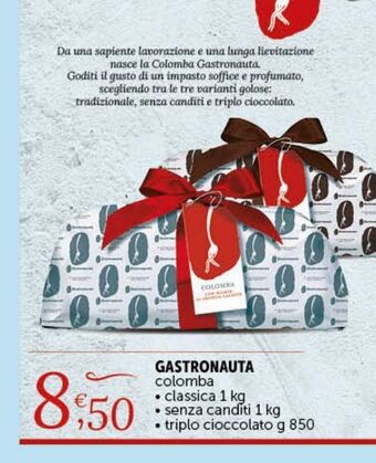Deco Supermercati Gastronauta colomba offerta