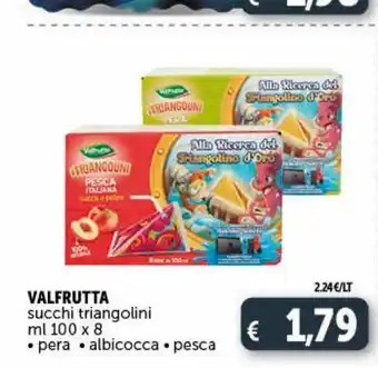 Deco Supermercati Succhi di frutta valfrutta offerta