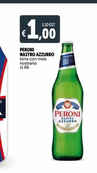 Deco Supermercati Birra peroni nastro azzuro offerta