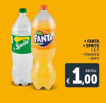 Deco Maxistore Fanta sprite offerta