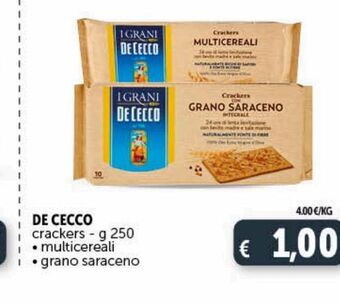 Deco Maxistore Crackers de cecco offerta
