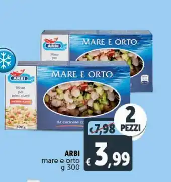 Deco Supermercati Arbi mare e orto offerta