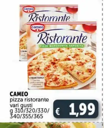Deco Supermercati Pizza ristorante vari gusti cameo offerta