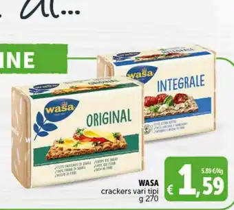 Deco Supermercati Crackers wasa offerta