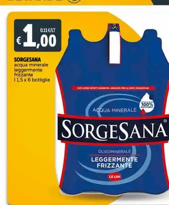 Deco Supermercati Acqua minerale sorgesana offerta