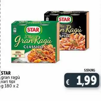Deco Superstore Star gran ragu vari tipi g180x2 offerta