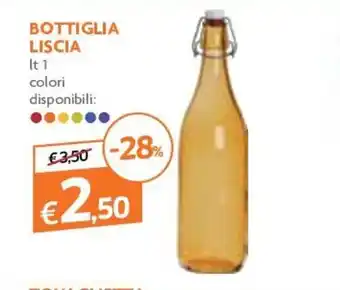 Famila Liscia Bottiglia 1lt offerta