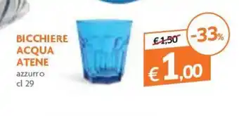 Famila Bicchiere Acqua Bicchiere 29cl offerta