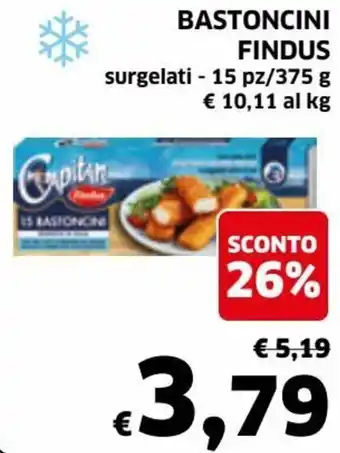 Findus Bastoncini 15 pz/375 g