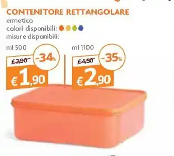 Famila Contenitore Rettangolare 500ml offerta