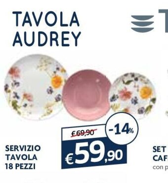 Famila Servizio Tavola 18 pezzi offerta