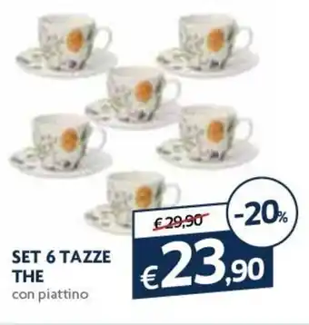 Famila Set 6 Tazze The offerta