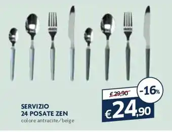 Famila Servizio 24 Posate Zen offerta