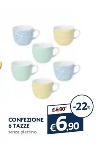 Famila Confezione 6 Tazze offerta