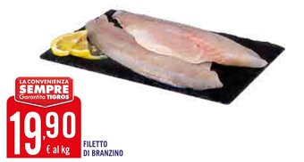 Tigros Filetto di Branzino offerta