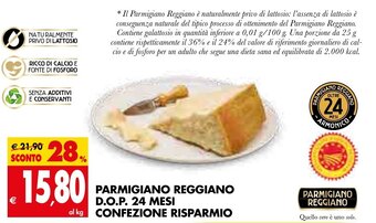 Tigros Parmigiano Reggiano D.o.p. 24 Mesi Confezione Risparmio offerta