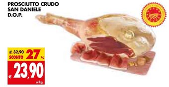 Tigros Prosciutto Crudo San Daniele D.O.P. offerta