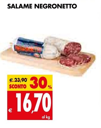 Tigros Salame Negronetto offerta