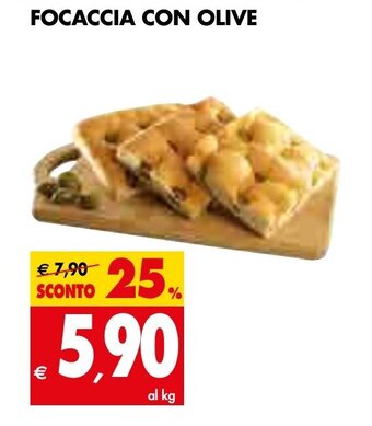 Tigros Focaccia con Olive offerta