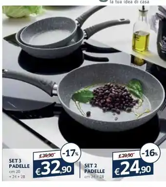 Famila Set 2 Padelle 24+28cm offerta