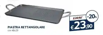 Piastra Rettangolare 48x29xm