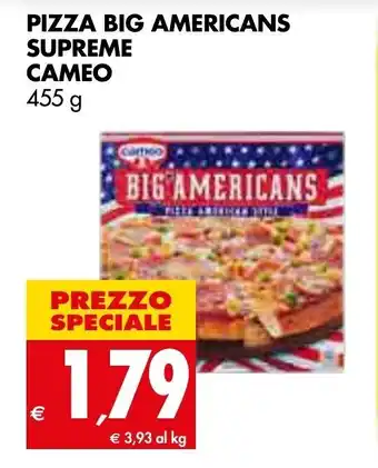 Tigros Cameo Pizza Big Americans Supreme 455 g offerta