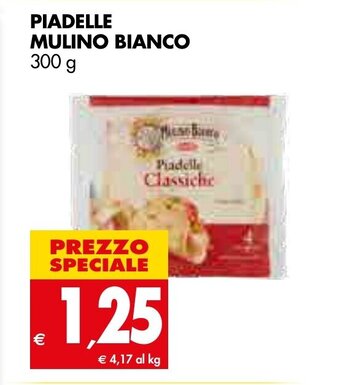 Tigros Mulino Bianco Piadelle 300 g offerta