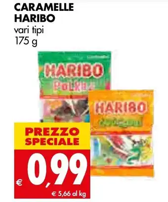 Tigros Haribo Caramelle 175 g offerta