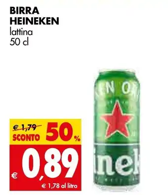 Tigros Heineken Birra 50 cl offerta