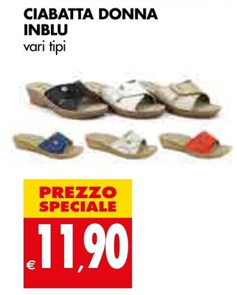 Tigros Inblu Ciabatta Donna offerta