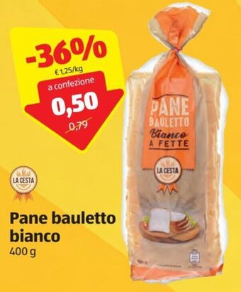 ALDI La Cesta Pane bauletto bianco 400 g offerta