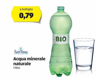 ALDI Acqua minerale naturale sant'anna 1 l offerta