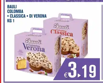 Adhoc Bauli colomba classica, di verona kg 1 offerta