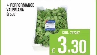 Adhoc +performance valeriana g 500 offerta