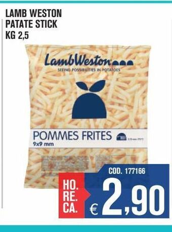 Lamb weston patate stick kg 2.5