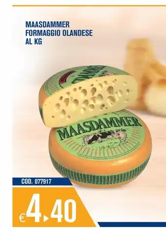 Formaggio olandese maasdammer al kg