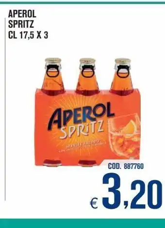 Adhoc Aperol spritz cl 17.5 x3 offerta