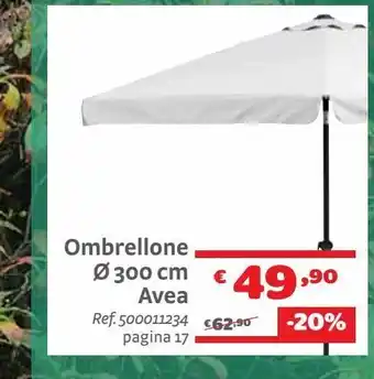 Bricocenter Ombrellone 300cm avea offerta