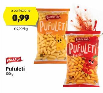 ALDI Snack Fun Pufuleti 100 g offerta