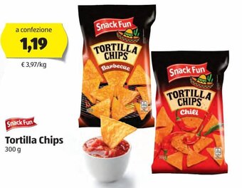 ALDI Snack Fun Tortilla Chips 300 g offerta