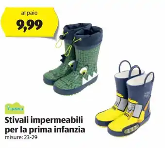 ALDI Stivali impermeabili per la prima infanzia offerta