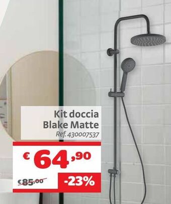 Bricocenter Kit doccia blake matte offerta