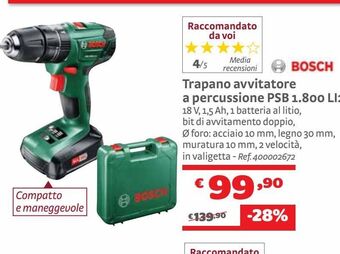 Bricocenter Trapano avvitatore a batteria offerta
