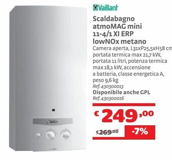 Bricocenter Scaldabagno offerta